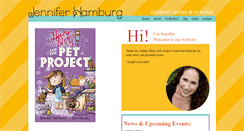 Desktop Screenshot of jenniferhamburg.com